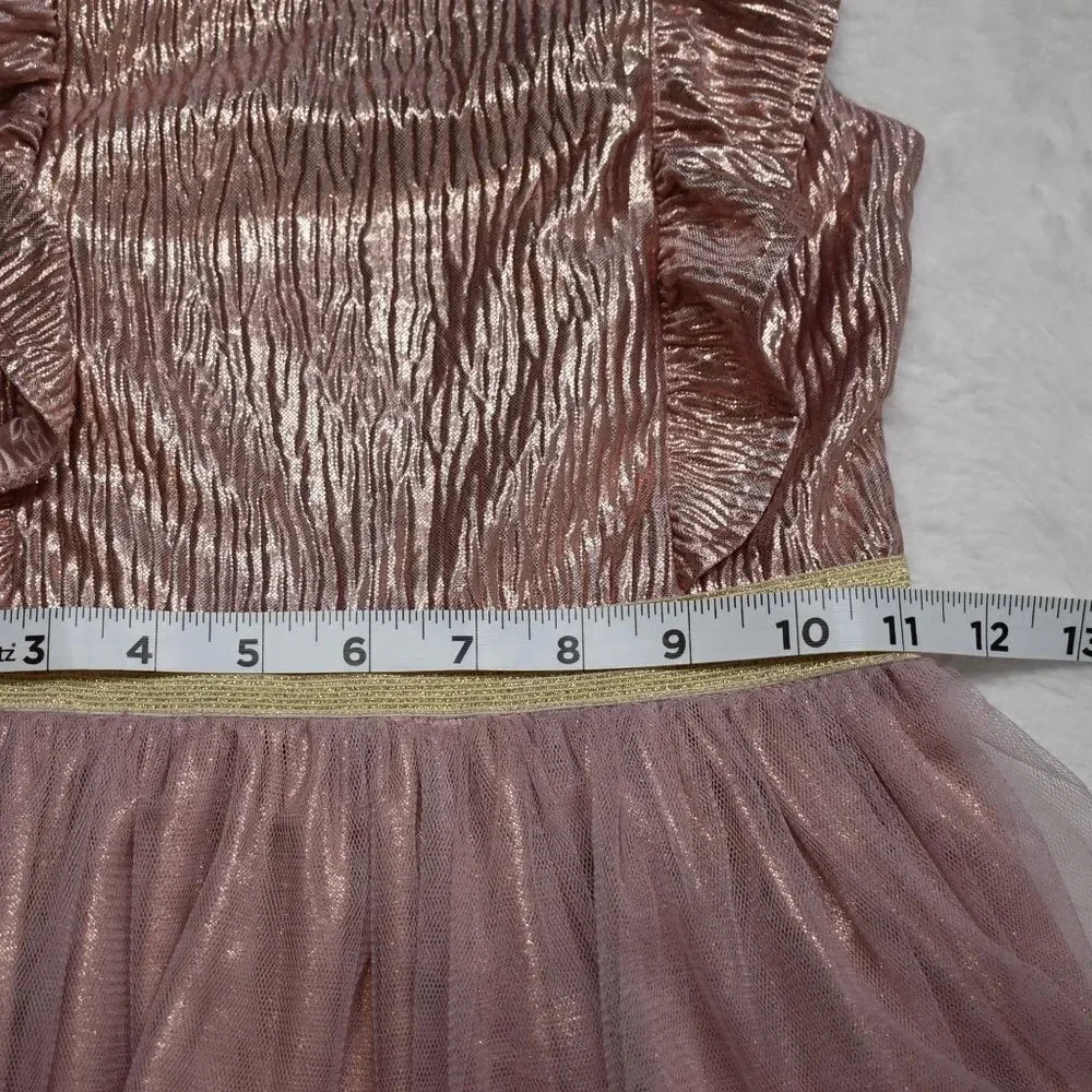 Nannette Kids Dress Sz 6X Ballerina Tulle Party Princess Birthday Pink